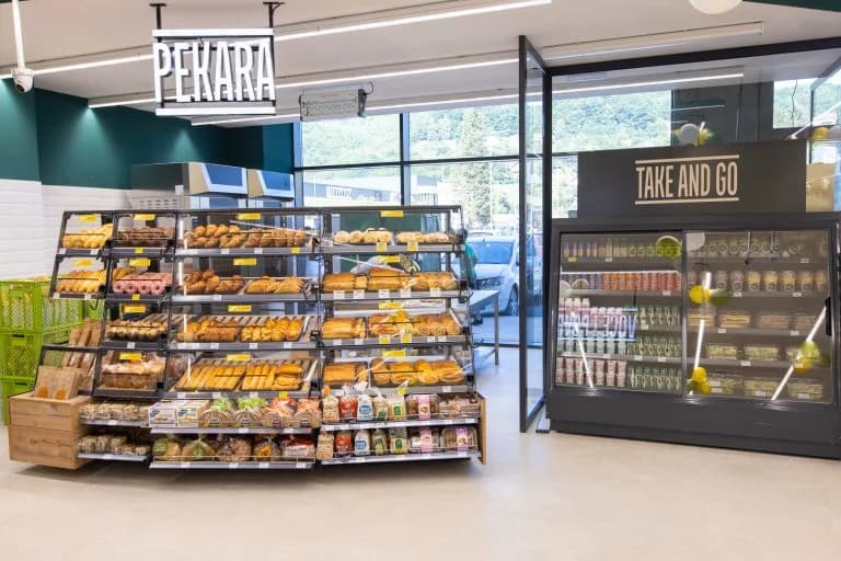 Domaća Trgovina, Market, prikaz 5 od 17: Koncept · layout · rollout · realizacija