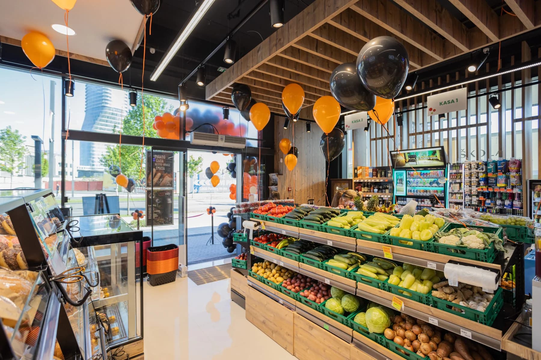 Domaća Trgovina, Market, prikaz 9 od 17: Koncept · layout · rollout · realizacija