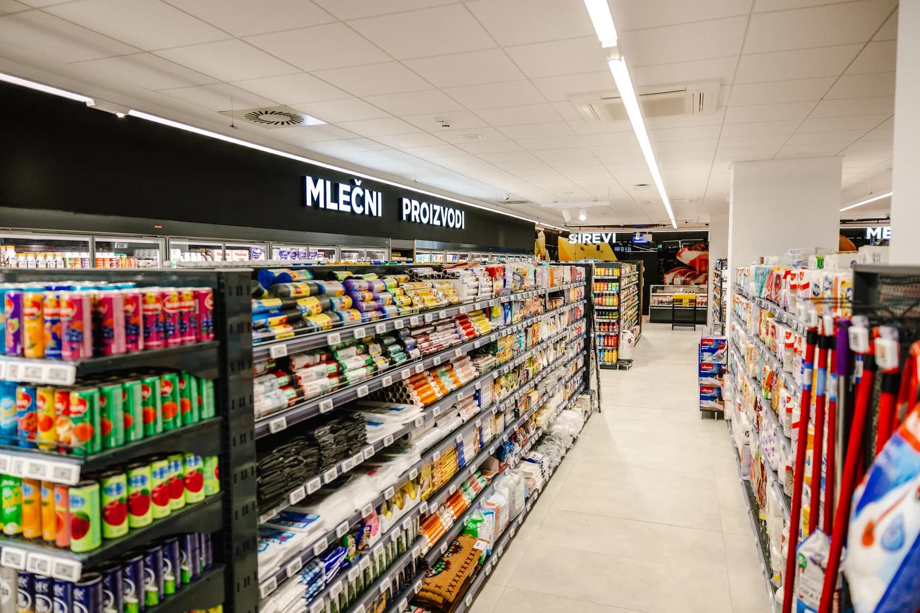 Fortuna Marketi, Market, prikaz 6 od 12: Koncept · layout · dizajn opreme