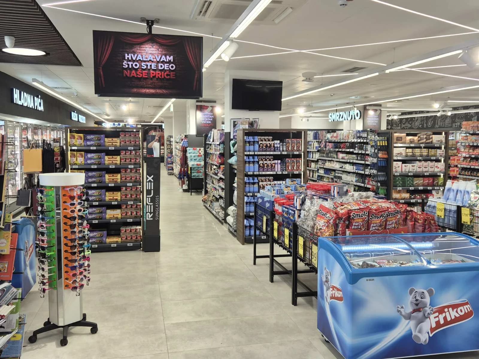 Fortuna Marketi, Market, prikaz 8 od 12: Koncept · layout · dizajn opreme