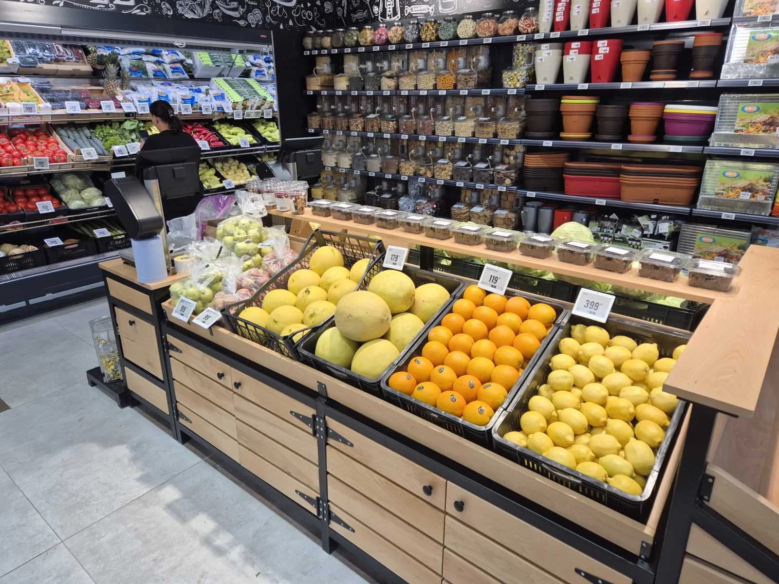 Fortuna Marketi, Market, prikaz 5 od 12: Koncept · layout · dizajn opreme